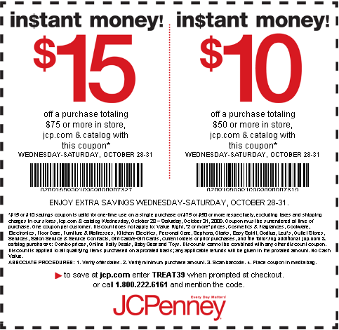 jcpenny promotional code